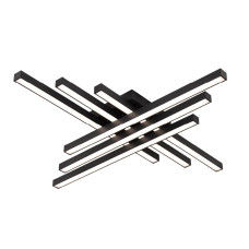 Светильник LED smart HIWAY с пультом 110Вт 3000-5000K 6050Lm Квадратный Черный 220805